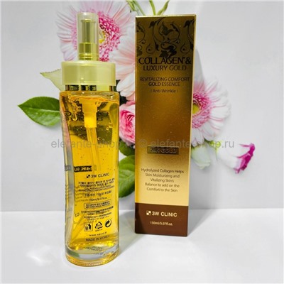 Эссенция 3W Clinic Collagen & Luxury Gold Revitalizing 150ml (125)