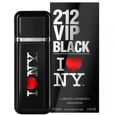 Парфюмерная вода Carolina Herrera 212 VIP Black NY мужская