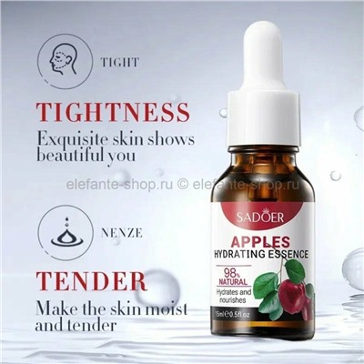 Сыворотка для лица Sadoer Apple Hydrating Essence 15ml (106)