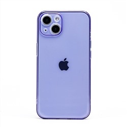 Чехол-накладка - SC344 для "Apple iPhone 13" (transparent/violet) (232044)
