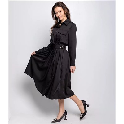 Платье #КТ8517, черный