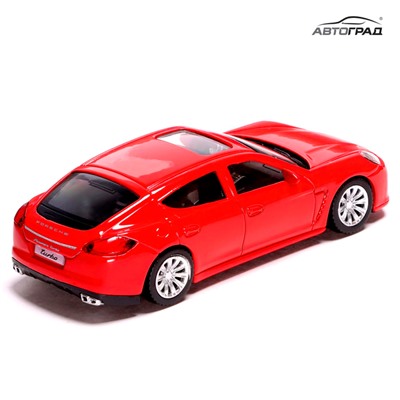 Машина металлическая PORSCHE PANAMERA TURBO, 1:43, цвет красный