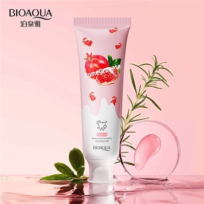 Bioaqua Отбеливающая зубная паста 100 гр Pomegranate