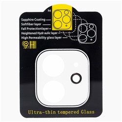 Защитное стекло для камеры - для "Apple iPhone 12" (black)