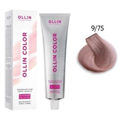 OLLIN COLOR Platinum Collection 9/75 100 мл Перманентная крем-краска для волос