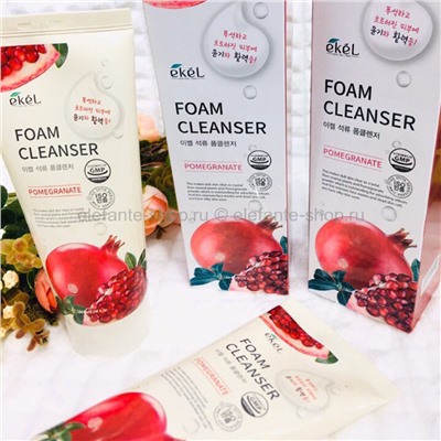 Пенка с экстрактом граната EKEL Pomegranate Foam Cleanser 180ml (125)