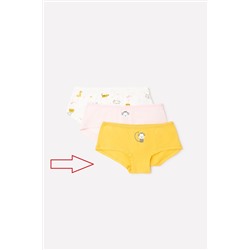 Трусы для девочки Crockid К 1964-3 желтый, нежно-розовый, сахар, зоопарк (желтый)