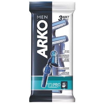 Станок для бритья для одноразовый ARKO T2 PRO (3 шт.)
