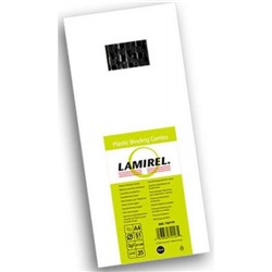 Пружина для переплета пластиковая 51 мм 25 шт. (411-500) черная LA-78779 Lamirel