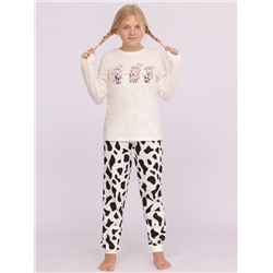 Пижама для девочки Cherubino CSJG 50103-21 Экрю