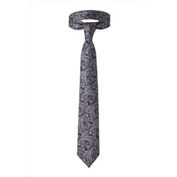 Классический галстук "танец отражений" со стильным принтом¶ SIGNATURE #203861