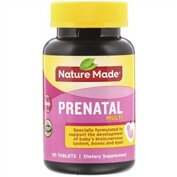 Nature Made, Мультивитаминный комплекс для беременных, 90 таблеток