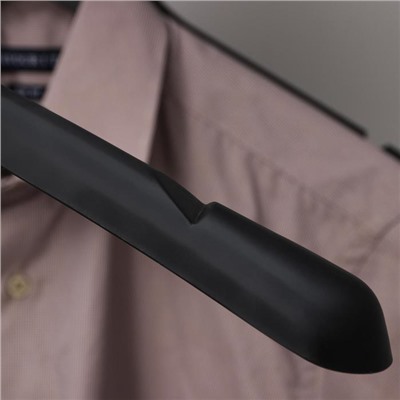 Плечики - вешалка для одежды, размер 44-46, цвет чёрный