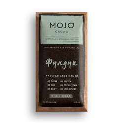 Шоколад горький "Фундук", 72% какао Mojo Cacao, 65 г