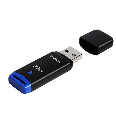 Флэш накопитель USB 32 Гб Smart Buy Easy (black)