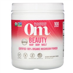 Om Mushrooms, Beauty, Certified 100% Organic Mushroom Powder, 7.05 oz (200 g)