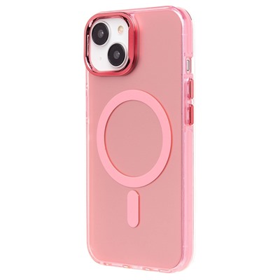 Чехол-накладка - SM025 SafeMag для "Apple iPhone 14/iPhone 13" (pink) (232107)