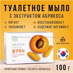 Мыло туалетное Mukunghwa Rich Apricot Soap 100g (51)