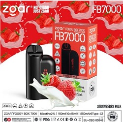 ZGAR FOGGY BOX испаритель на 7000 затяжек STRAWBERRY MILK