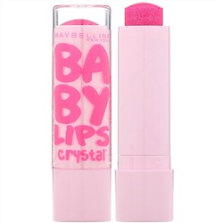 Maybelline, Baby Lips Crystal, увлажняющий бальзам для губ, розовый кварц 140, 4,4 г