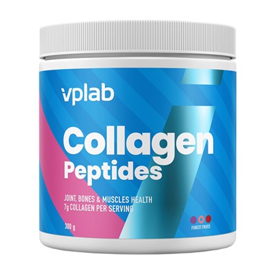 Коллаген "Collagen Peptides", лесные фрукты VPLab, 300 г