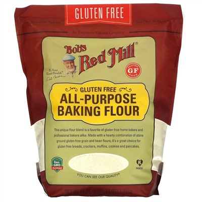 Bob's Red Mill, All Purpose Baking Flour, Gluten Free,  44 oz (1.24 kg)