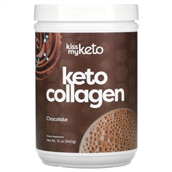 Kiss My Keto, Keto Collagen, Chocolate, 12 oz (340 g)