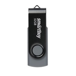 Флэш накопитель USB 32 Гб Smart Buy Twist Dual Type-C/Type-A 3.0/.3.1 (black)