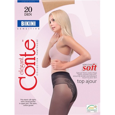 Колготки женские CONTE BIKINI 20