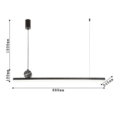 Подвесная люстра Firmato 4060-1P. ТМ F-Promo