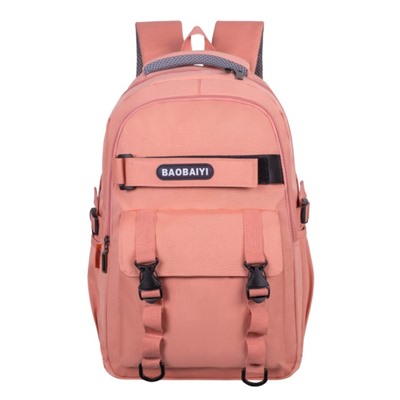 Рюкзак молодёжный 45 х 30 х 15 см, Monkking, розовый