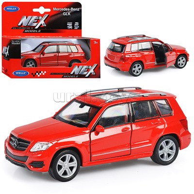 Машинка 1:38 Mercedeces-Benz GLK, пруж. мех., цвет в асс.