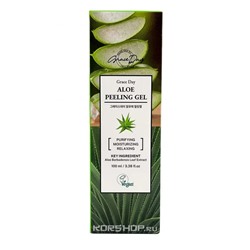 Пилинг - гель для лица с экстрактом алоэ Aloe Peeling Gel Grace Day, Корея, 100 мл Акция