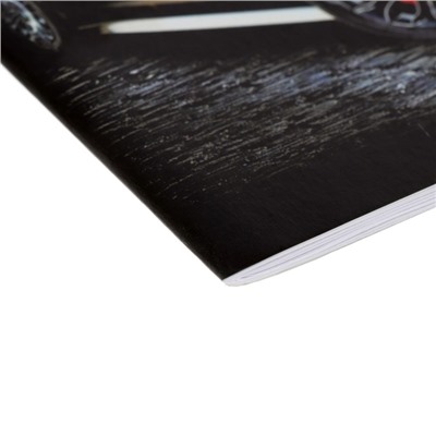 Альбом для рисования А5, 16 листов на скрепке "Лучшее Авто", обложка мелованный картон, внутренний блок офсет 100 г/м²