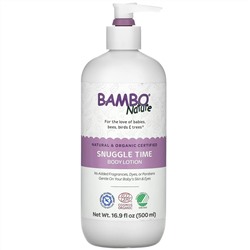 Bambo Nature, Snuggle Time Body Lotion, 16.9 fl oz (500 ml)