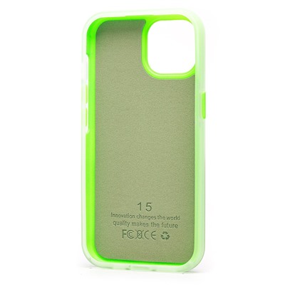 Чехол-накладка - SC346 для "Apple iPhone 15" (green) (232461)