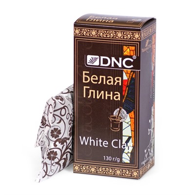 Глина косметическая "Белая" DNC, 130 г