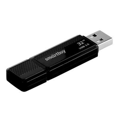 Флэш накопитель USB 32 Гб Smart Buy Dock 3.0 (black)