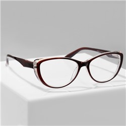 Готовые очки GA0577 (Цвет: C2 коричневый; диоптрия: + 3; тонировка: Нет)