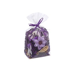 Набор сухоцветов из натуральных материалов с ароматом лаванды «Вещицы», пакет 10×7,5×15,5 см