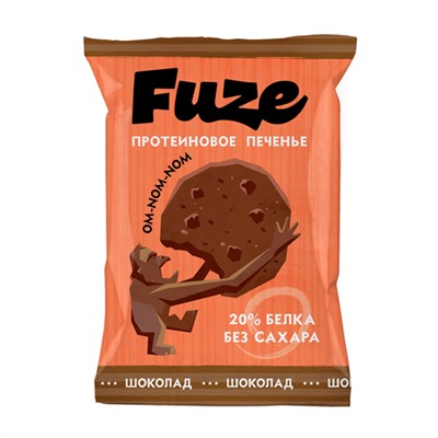 Печенье "Шоколад" Fuze, 40 г