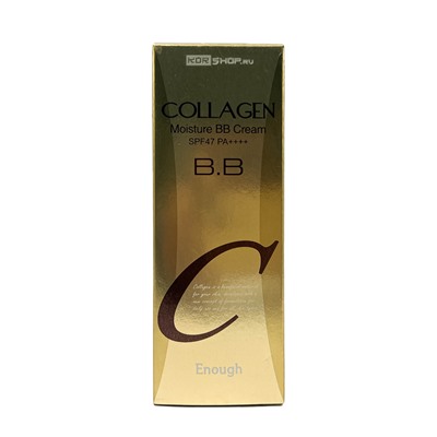 BB-крем увлажняющий с коллагеном Collagen Moisture BB Cream Enough, Корея, 50 г Акция