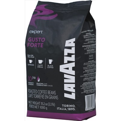 LAVAZZA. Espresso Vending Gusto Forte (зерновой) 1 кг. мягкая упаковка