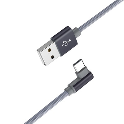 Кабель USB - Type-C Borofone BX26 Express  100см 3A  (gray)