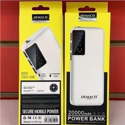 Внешний аккумулятор Power Bank DEMACO DKK-008 20000 mAh