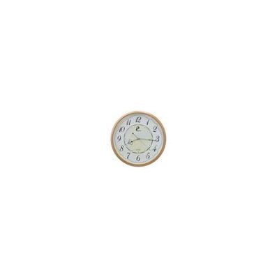 Часы настенные 343х343х48мм, пластик, круг PHOENIX (механизм Германия, минеральное стекло)