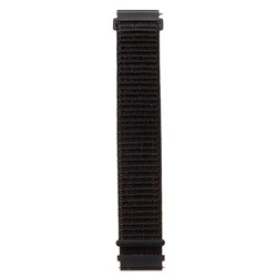 Ремешок - WB37 22 мм универсальный Nylon на липучке (black)