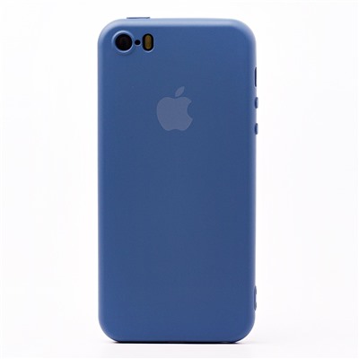 Чехол-накладка ORG Full Soft Touch для "Apple iPhone 5/iPhone 5S/iPhone SE" (blue)