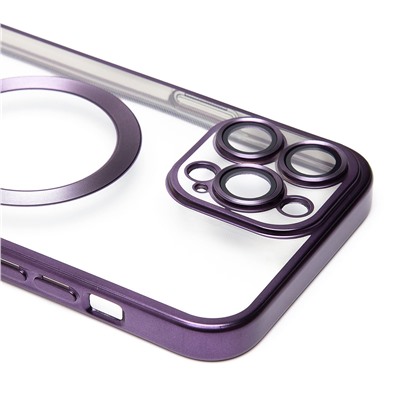 Чехол-накладка - SM027 SafeMag для "Apple iPhone 13 Pro Max" (dark violet)