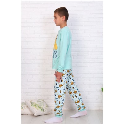 Детская пижама с брюками Львёнок длинный рукав НАТАЛИ #939851